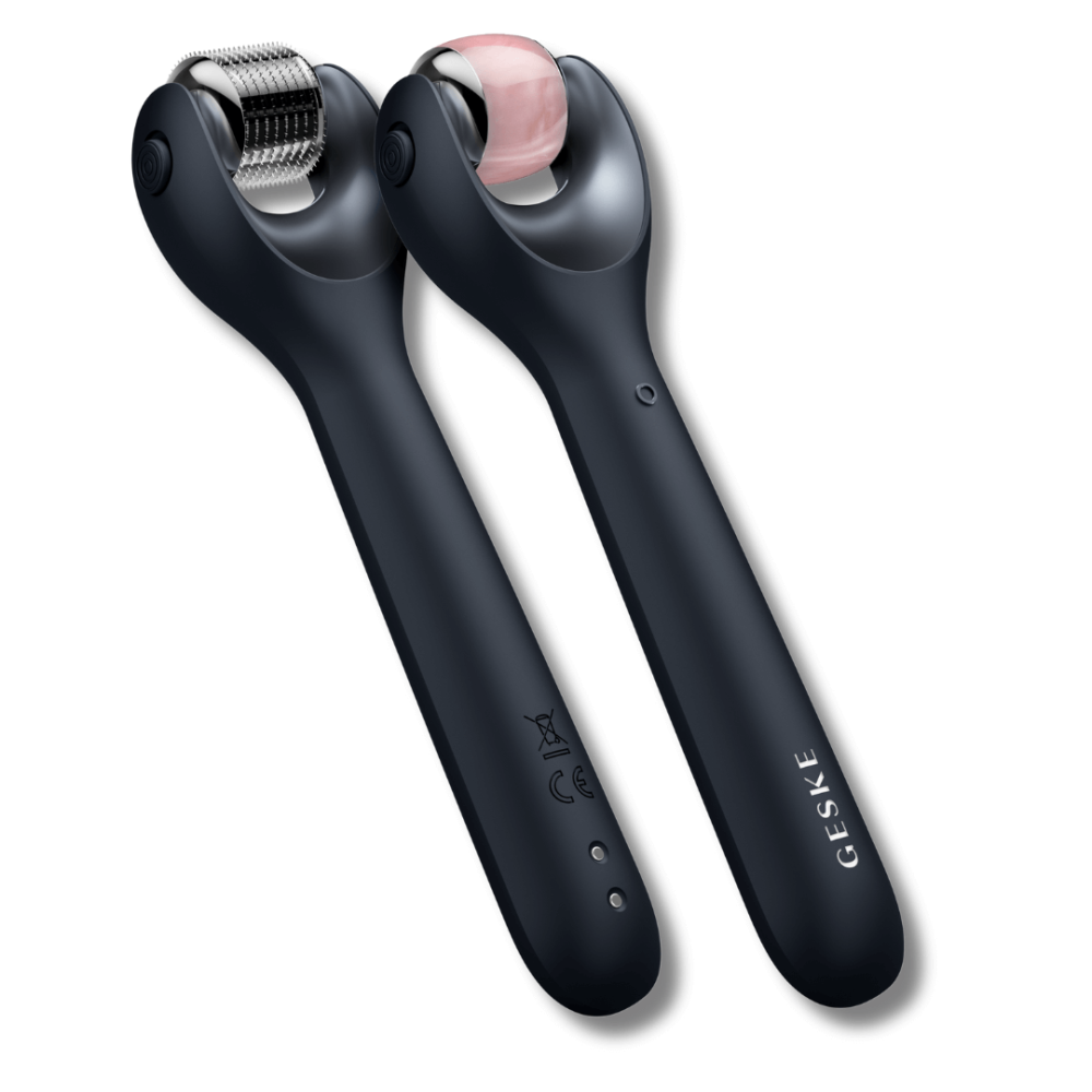 Електронний ролик для обличчя з мікроголками - Geske MicroNeedle Face Roller 9 in 1 фото 3