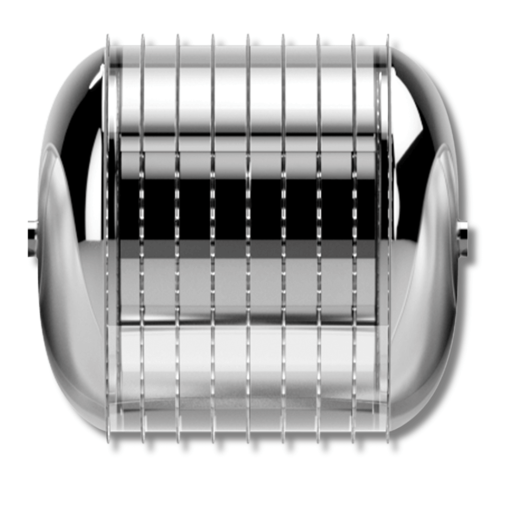 Насадка з мікроголками до електронного ролика для обличчя - Geske Face Roller MicroNeedle Head фото 2
