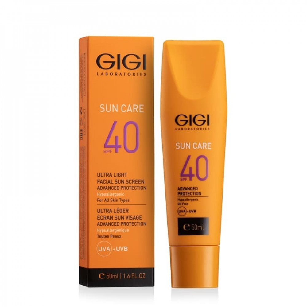 Ультра легкий захист SPF 40 - Gigi Sun Care Ultra Light Facial Sun Screen SPF-40 - Фото 1