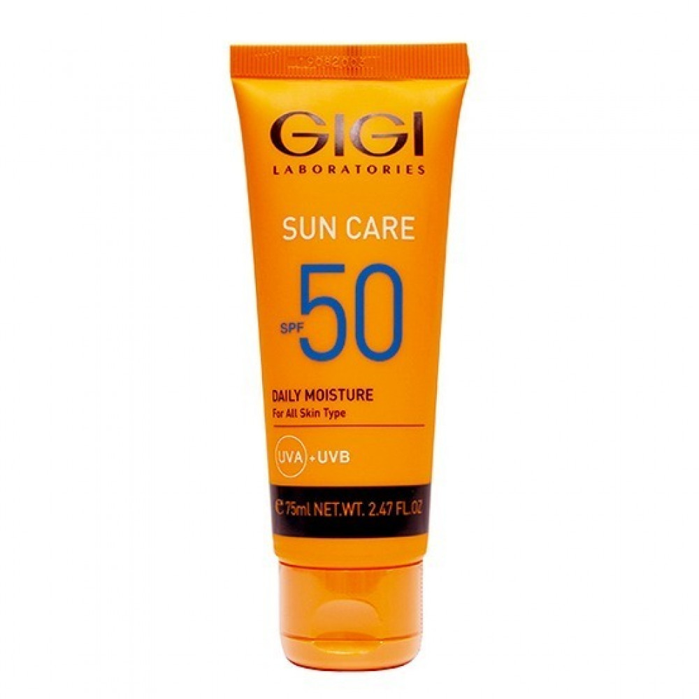 Захисний зволожуючий крем SPF-50 - GIGI Sun Care Daily Moist Active Anti-Age SPF 50 - Фото 1