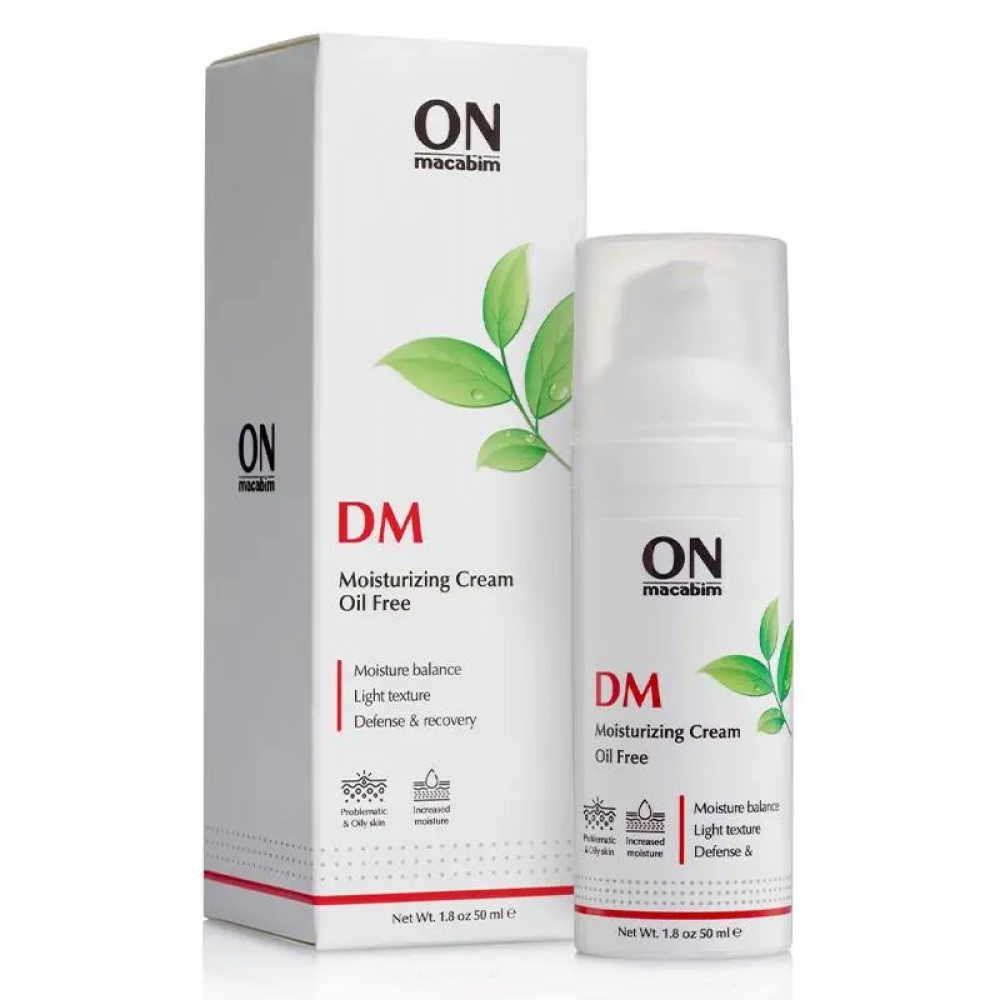 Зволожуючий крем для жирної шкіри - Onmacabin DM Line Moisturizing Cream Oil Free SPF 15 - Фото 1