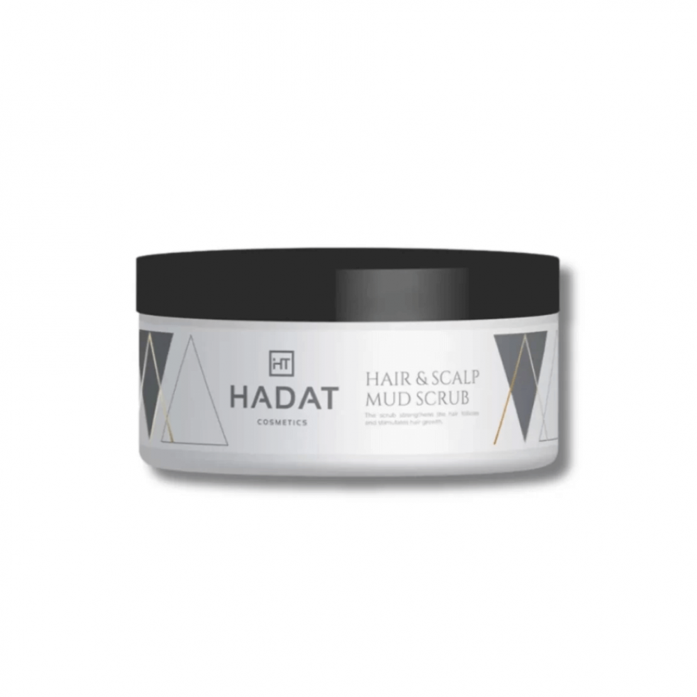Очищаючий скраб з морською сіллю для волосся та шкіри голови - Hadat Cosmetics Hair & Scalp Mud Scrub