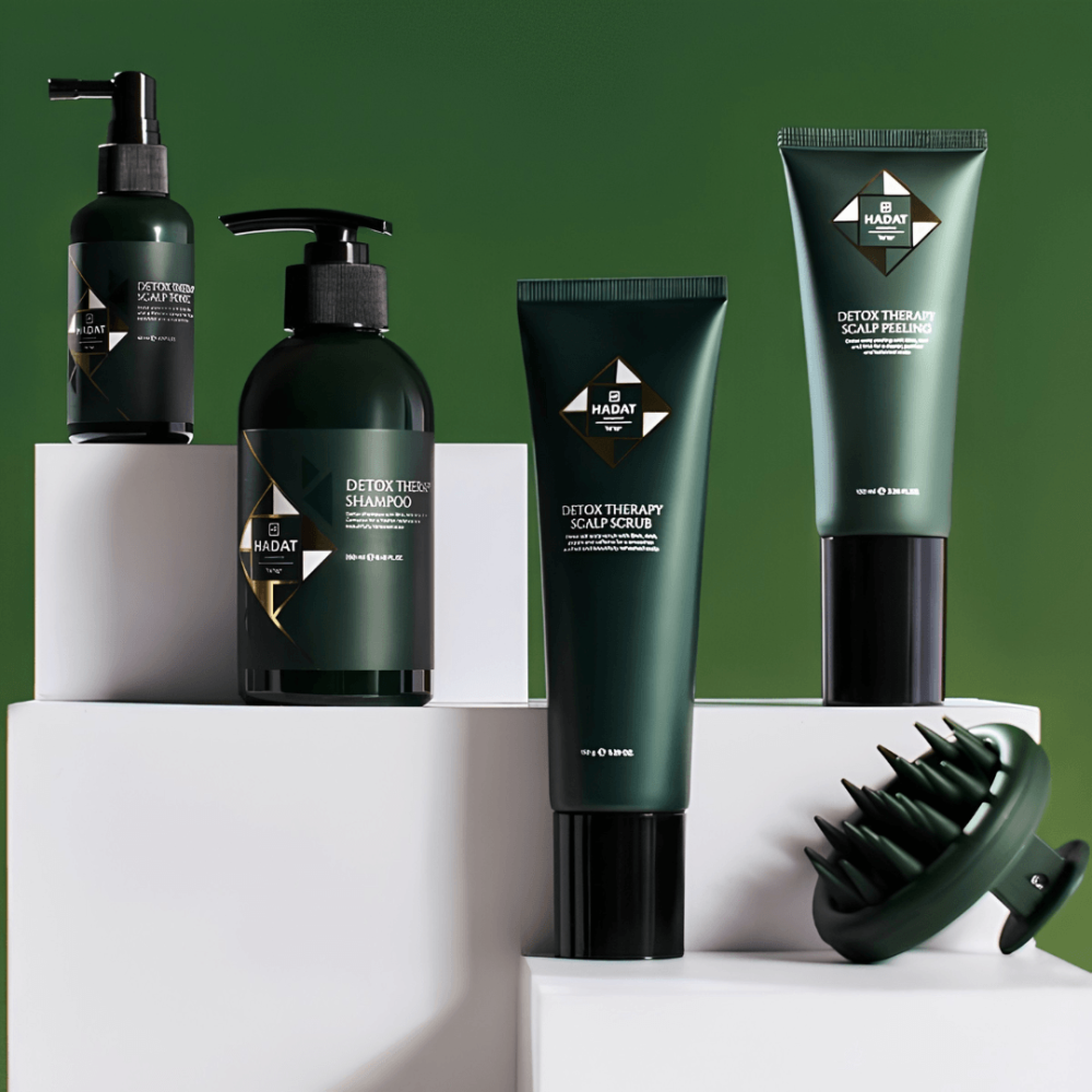 Шампунь-детокс для очищения кожи головы - Hadat Cosmetics Detox Therapy Shampoo  фото 3