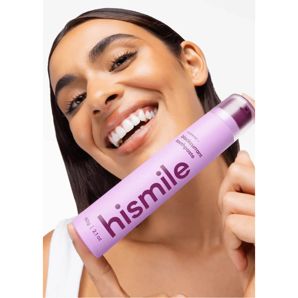 Зубна паста зі смаком чорної смородини - Hismile Blackcurrant Toothpaste фото 2