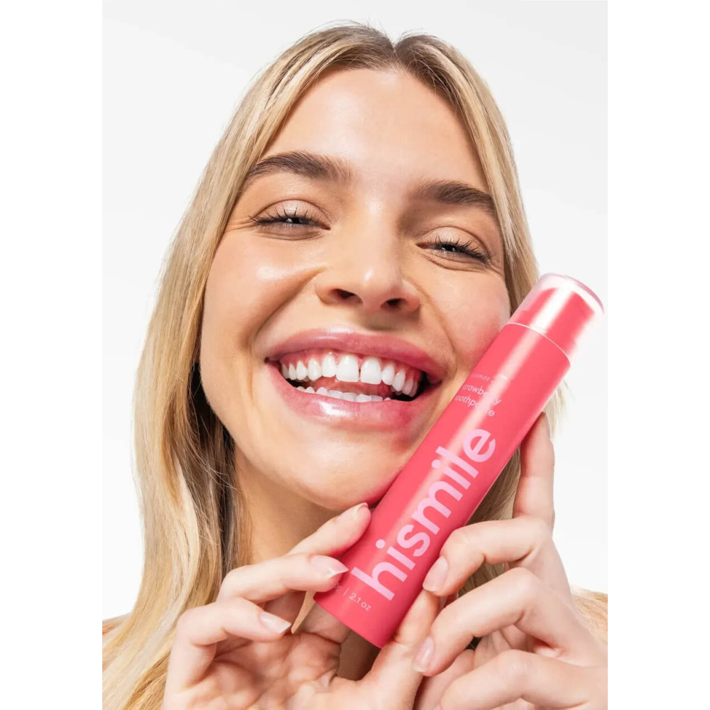 Зубна паста зі смаком полуниці - Hismile Strawberry Toothpaste фото 2