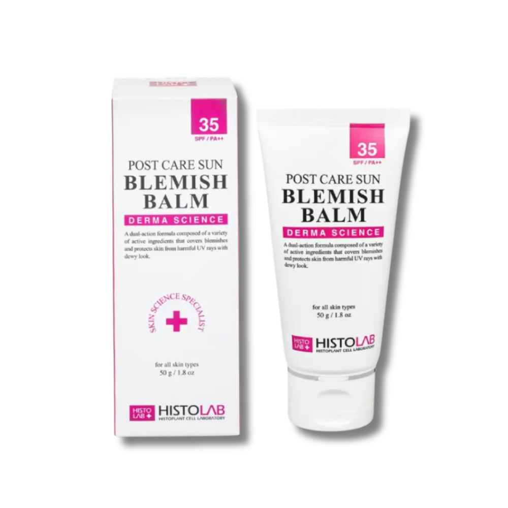 Тональный бальзам восстанавливающий «Постпроцедурный» SPF 35+ - Histolab Post Care Sun Blemish Balm SPF35+ PA++ фото