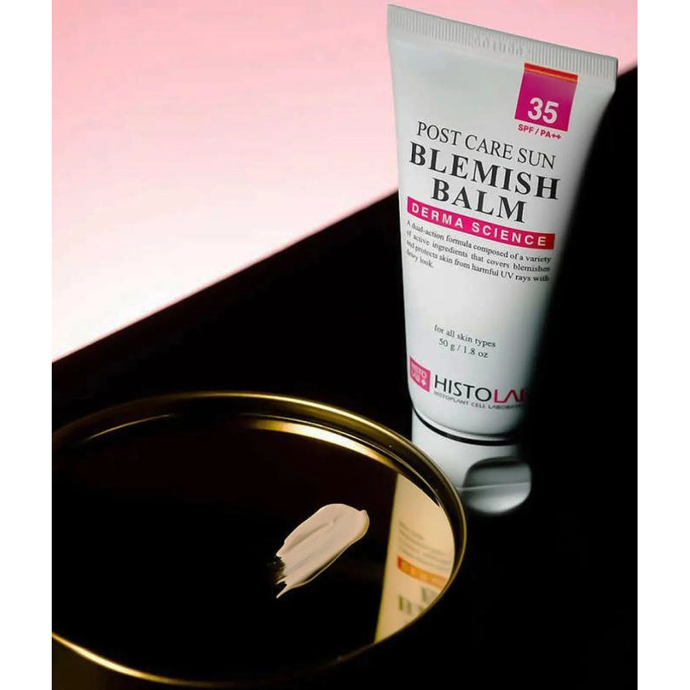 Тональный бальзам восстанавливающий «Постпроцедурный» SPF 35+ - Histolab Post Care Sun Blemish Balm SPF35+ PA++ фото 4