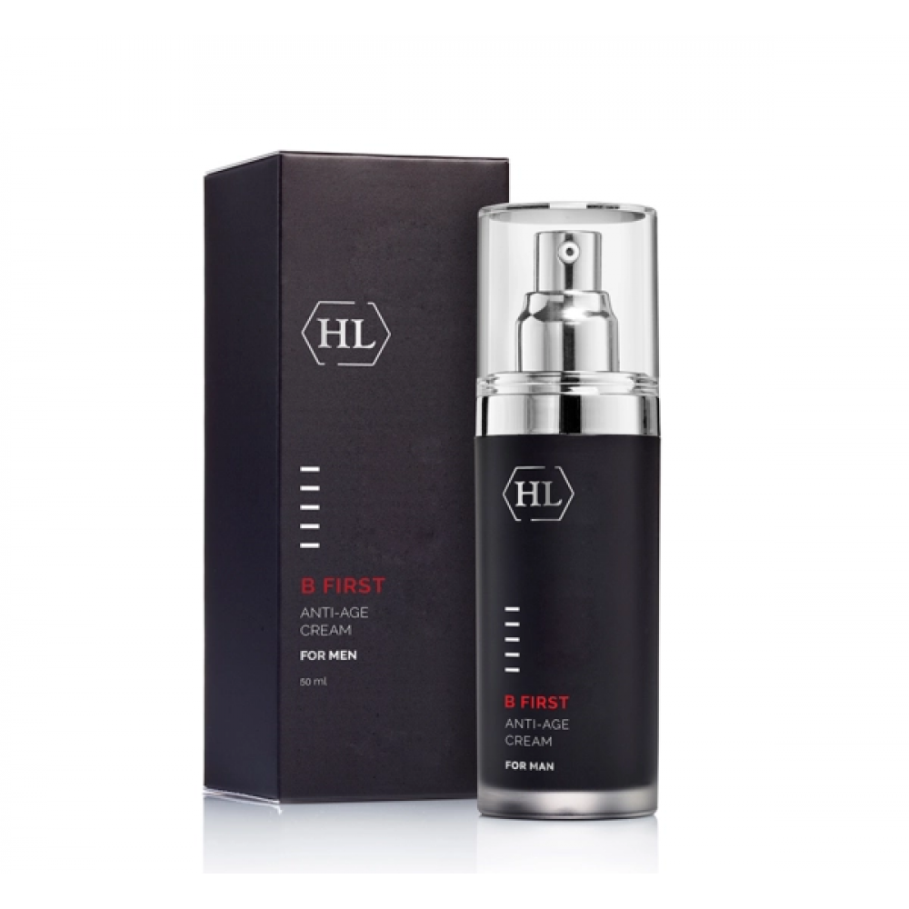 Антивозрастной крем для мужчин - Holy Land Cosmetics B FIRST Anti-Age Cream - Фото 1