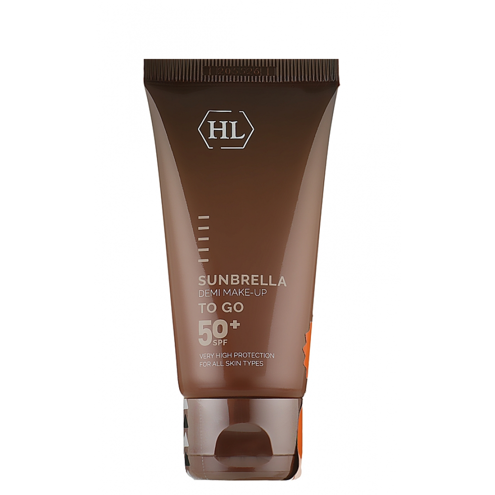 Сонцезахисний крем SPF 50+ з тоном - Holy Land Cosmetics Sunbrella Demi Make-Up SPF 50+ - Фото 1
