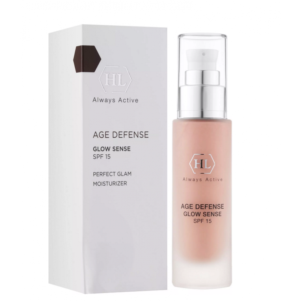 Крем із декоративним ефектом - Holy Land AGE DEFENSE Glow Sense SPF15 фото 2