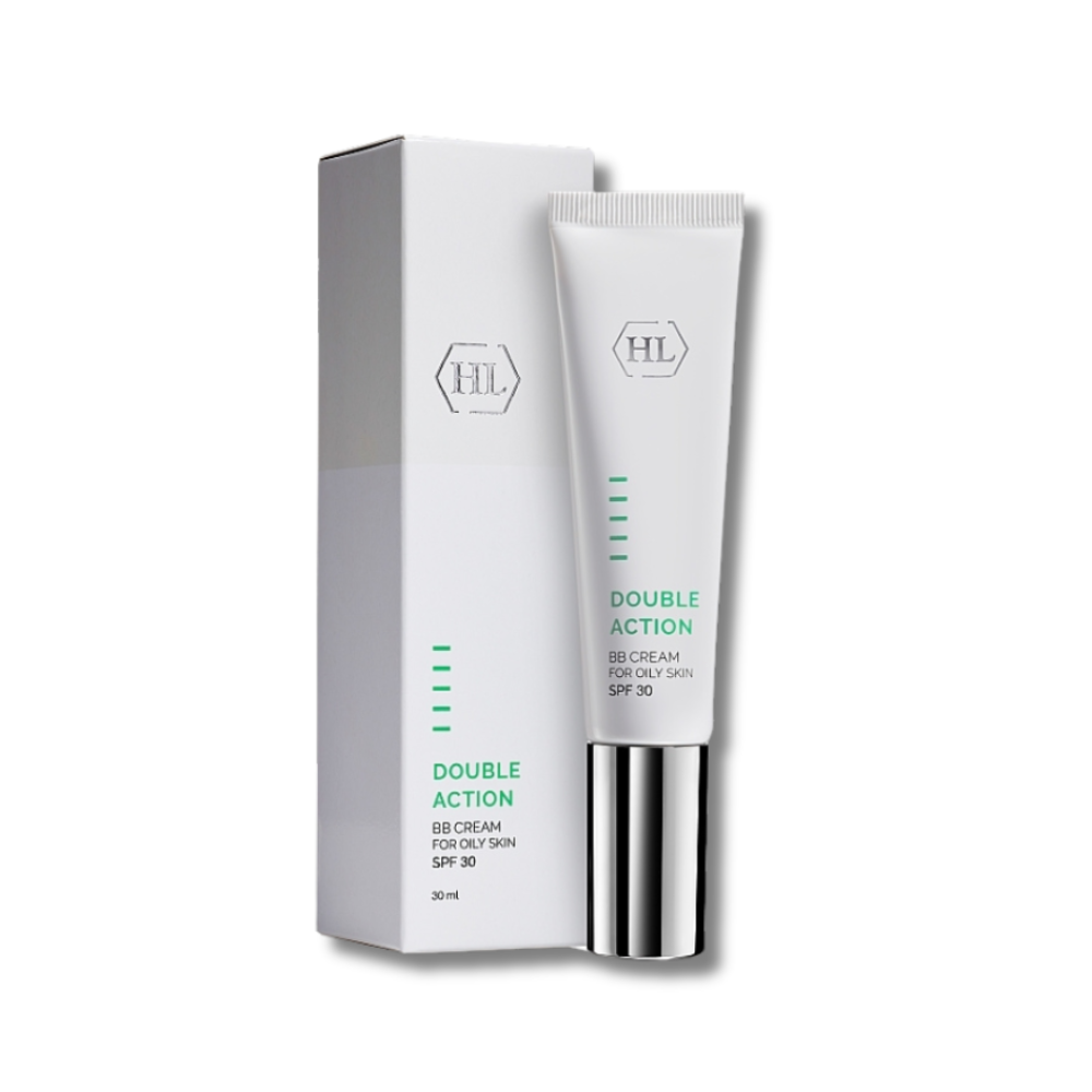 BB крем для жирной кожи - Holy Land Cosmetics Double Action BB Cream For Oily Skin SPF30 - Фото 1