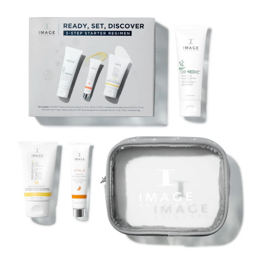 Стартовий набір для обличчя - Image Skincare Facial Set Ready. Set. Discover фото 5