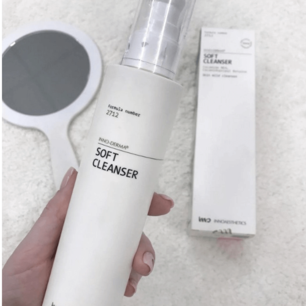 Очищаючий гель для чутливої ​​шкіри - Innoaesthetics Soft Cleanser фото 2