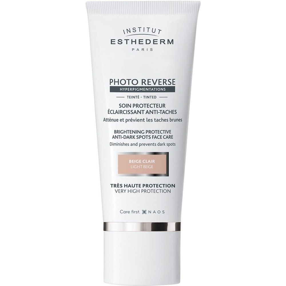 Крем при пигментации для лица с тоном - Institut Esthederm Photo Reverse Soin Protecteur Teinte