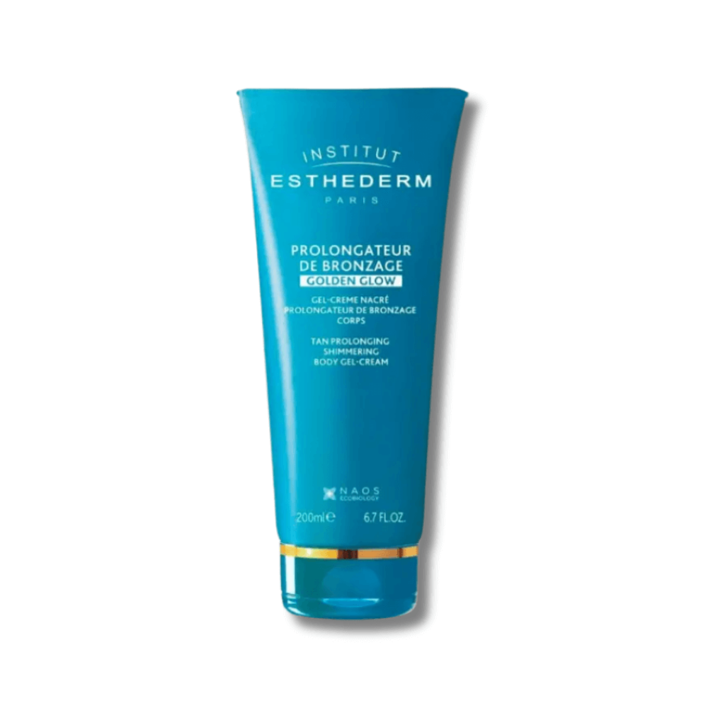 Гель-крем для продления загара с шимером - Institut Esthederm Golden Glow Body Tan Prolonger - Фото 1