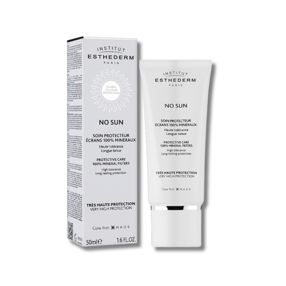 Крем для обличчя “No Sun” - Institut Esthederm No Sun 100% Mineral Screen Protective Care - Фото 1