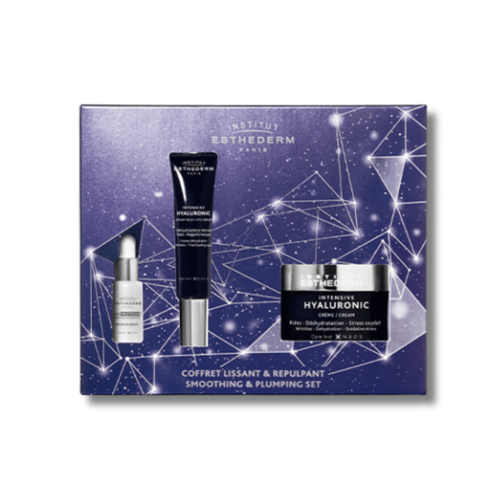 Набір для обличчя - Institut Esthederm Smoothing & Plumping Hyaluronic Set - Фото 1