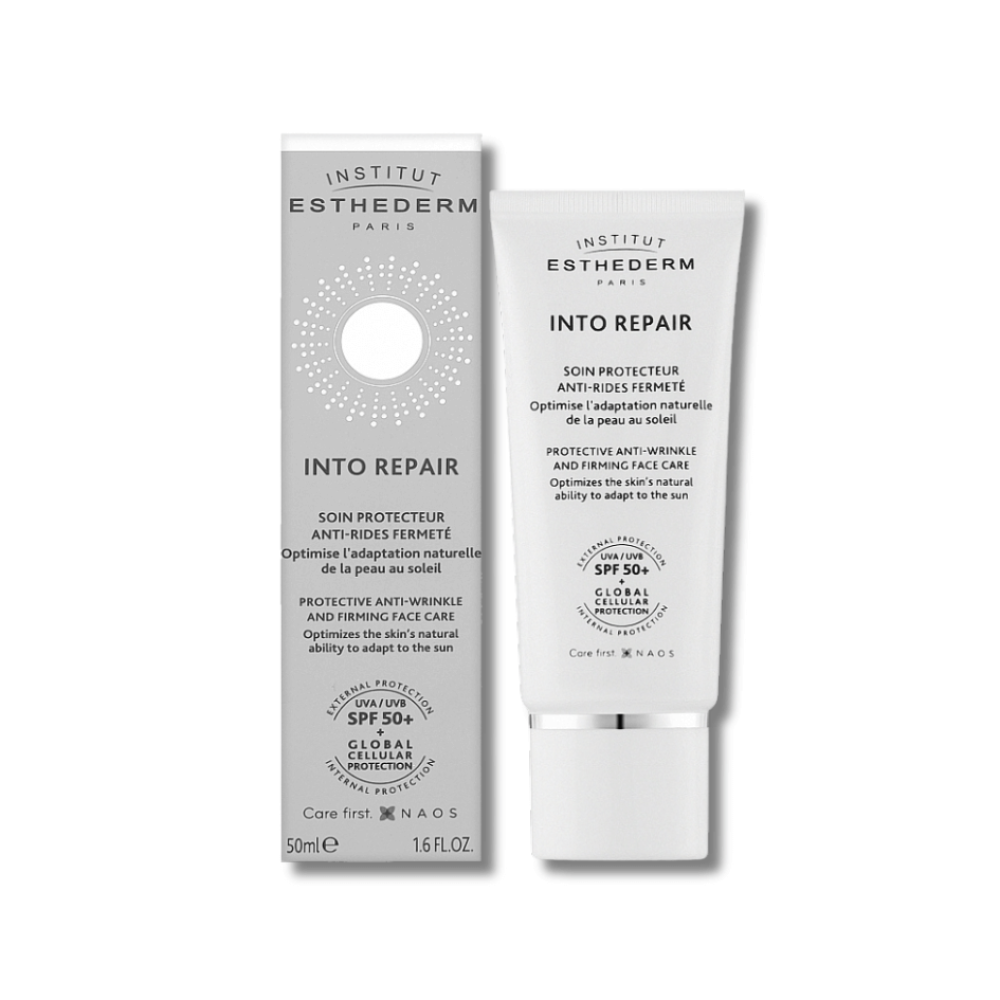 Омолоджувальний крем - Institut Esthederm Into Repair Protective Anti-Wrinkle And Firming Face Cream - Фото 1