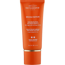 Поживний крем для обличчя для безпечної засмаги - Institut Esthederm Bronz Repair** Anti - Wrinkle Tanning Cream