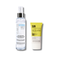 Набір "Подвійний захист та подвійне зволоження" - Instytutum Double Protection And Double Moisturization