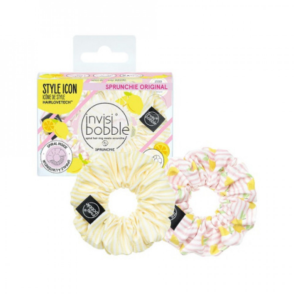 Гумка-браслет для волосся - Invisibobble Fruit Fiesta Sprunchie Simply the Zest - Фото 1