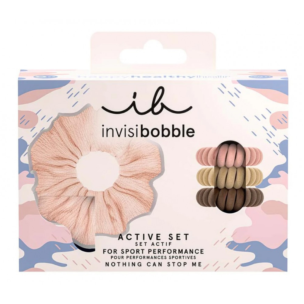 Набір резинок для волосся - Invisibobble Active Set Nothing Can Stop Me - Фото 1
