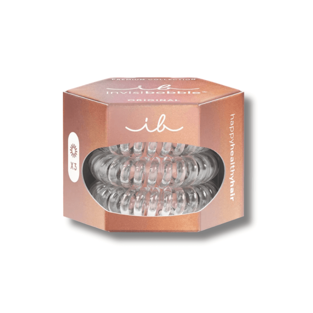 Гумка-браслет для волосся - Invisibobble ORIGINAL PREMIUM Crystal Clear - Фото 1