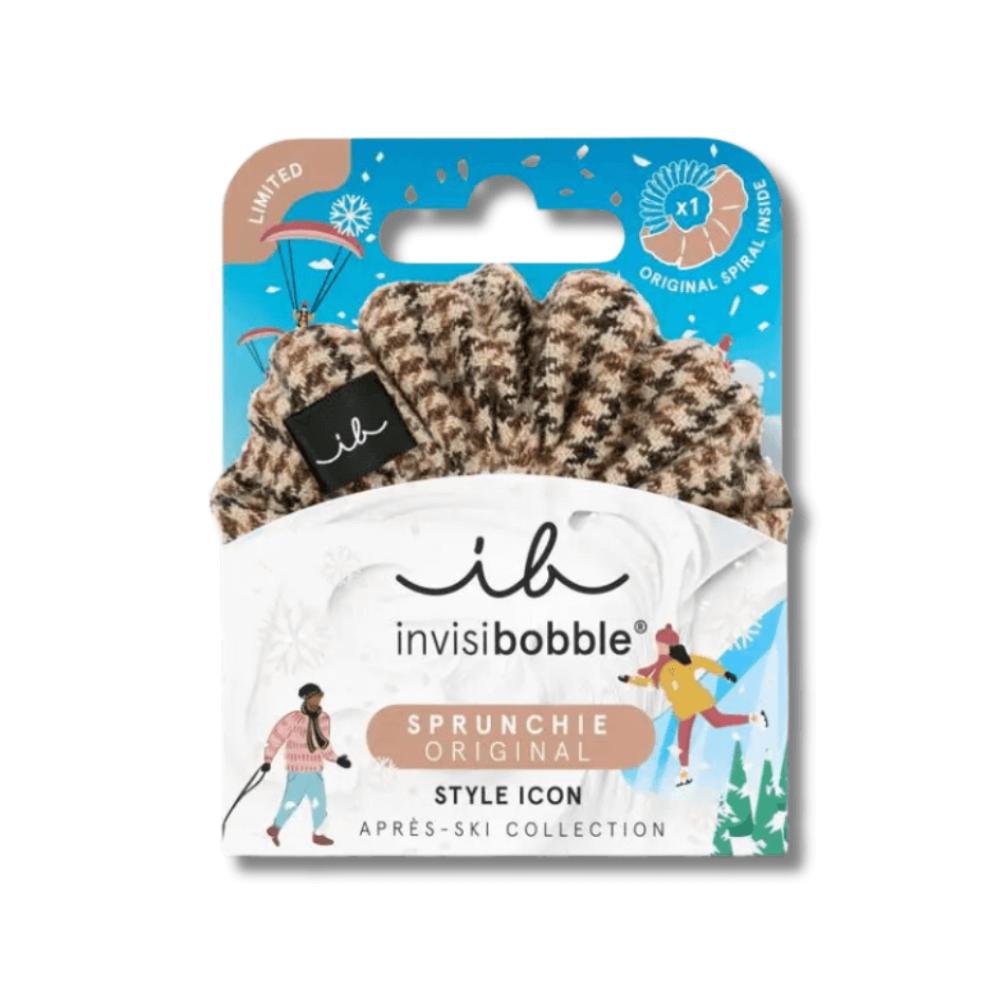 Гумка-браслет для волосся - Invisibobble SPRUNCHIE Apres Ski Jacquard - Фото 1