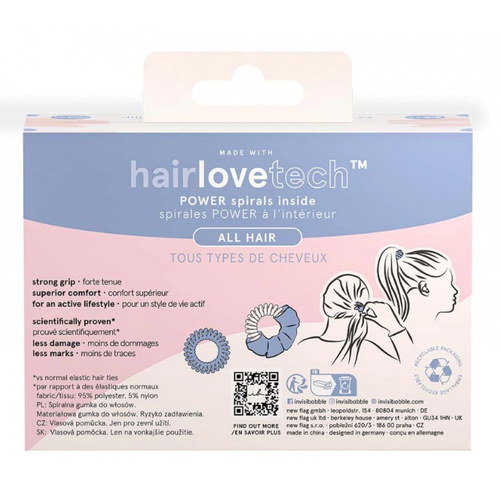 Набір резинок для волосся - Invisibobble Active Set Nothing Can Stop Me фото 4