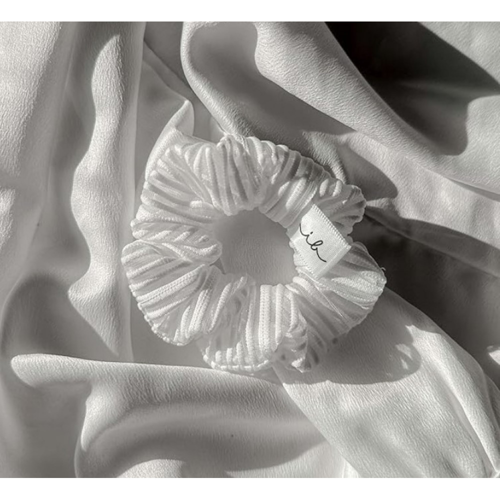 Резинка-браслет для волосся - Invisibobble Sprunchie Extra Hold Pure White фото 4