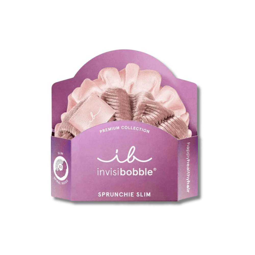 Резинка-браслет для волосся - Invisibobble SPRUNCHIE SLIM PREMIUM La Vie En Rose - Фото 1
