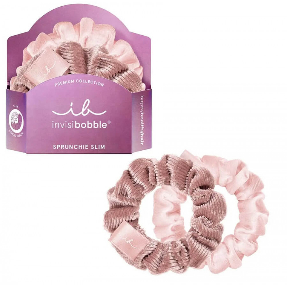 Резинка-браслет для волосся - Invisibobble SPRUNCHIE SLIM PREMIUM La Vie En Rose фото 2