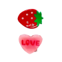 Заколка для волосся - Invisibobble Clipstar Glow Kids Frutti Strawberry - Фото 2
