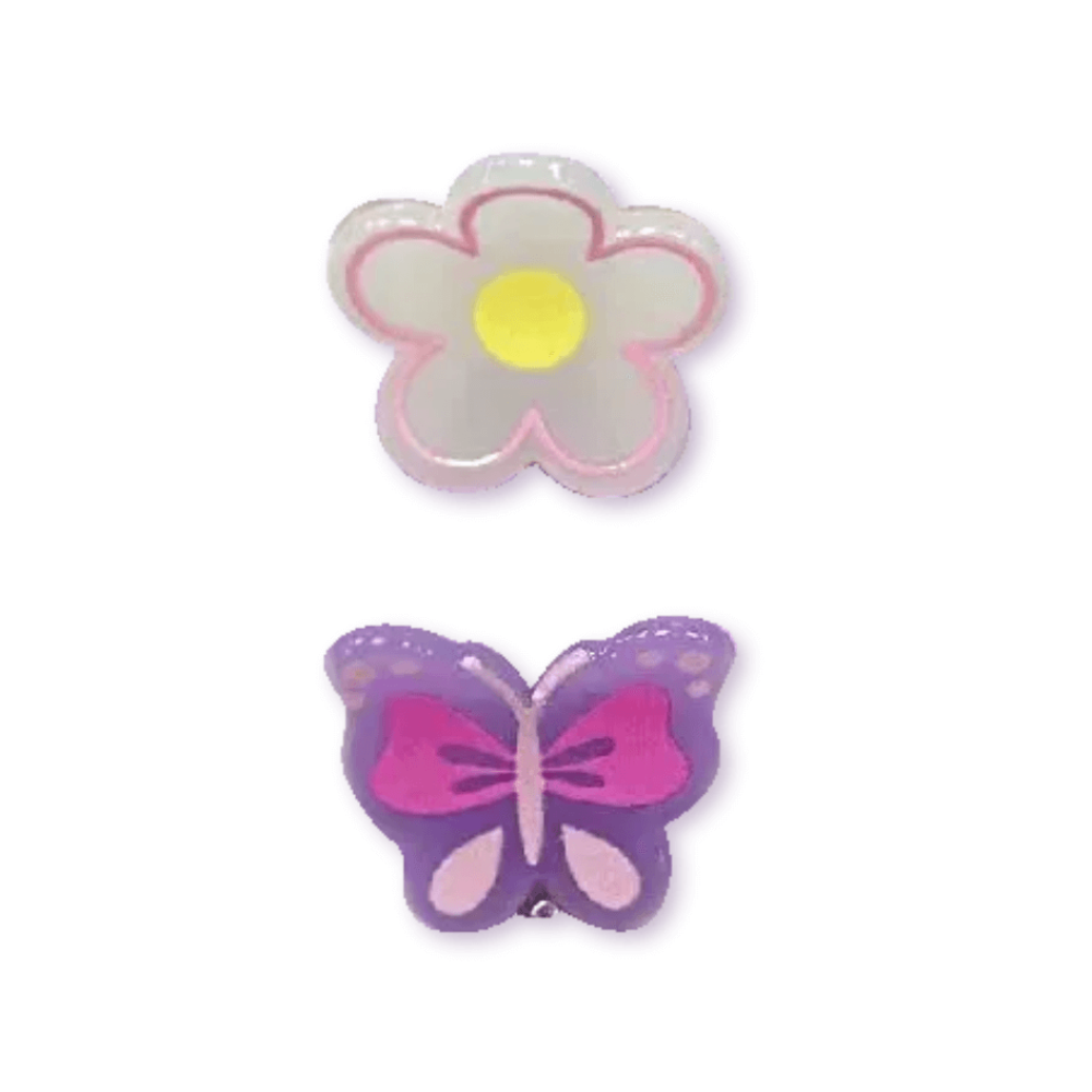 Заколка для волосся - Invisibobble Clipstar Glow Kids Happy Flower фото 2