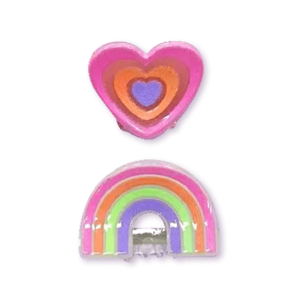 Заколка для волосся - Invisibobble Clipstar Glow Kids Happy Heart фото 2