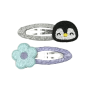 Заколка для волосся - Invisibobble SNAP CLIPSTAR KIDS Polar Penguin - Фото 2