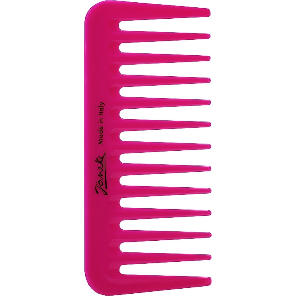 Гребінь для волосся фуксія - Janeke Mini Supercomb фото 2