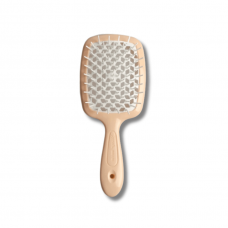 Маленькая расческа для волос темная пудра - Janeke Small Superbrush