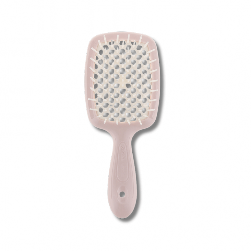  Маленькая расческа для волос пудровая - Janeke Small Superbrush