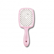  Маленькая расческа для волос розовая - Janeke Small Superbrush