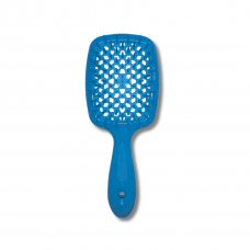  Маленькая расческа для волос синяя - Janeke Small Superbrush