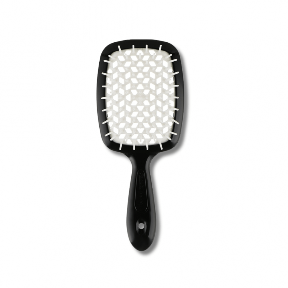 Супербраш чёрная с белой серединкой - Janeke Superbrush