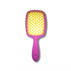 Супербраш розовая с жёлтой серединкой - Janeke Superbrush