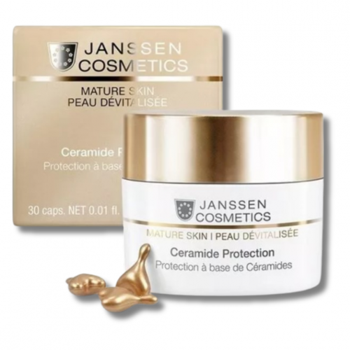 Капсулы для лица - Janssen Cosmetics Mature Skin Ceramide Protection Capsules фото