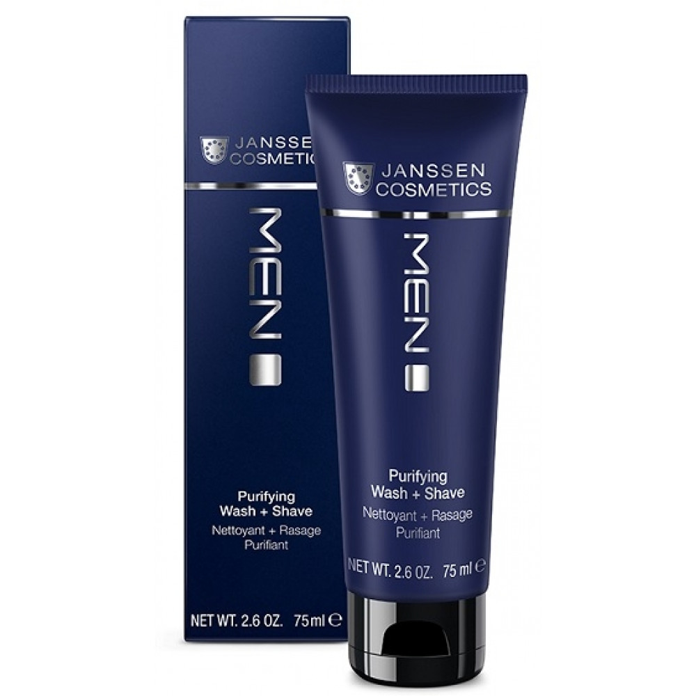 Гель для вмивання та гоління - Janssen Cosmetics Purifying Wash & Shave