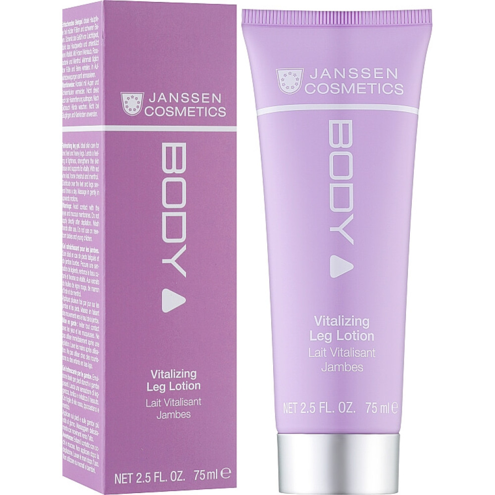 Поживний лосьйон для ніг - Janssen Cosmetics Vitalizing Leg Lotion фото 2