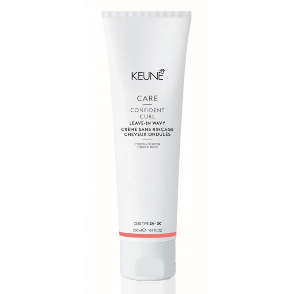 Легкий незмивний крем для кучерявого волосся - Keune Confident Curl Leave-In Wawy