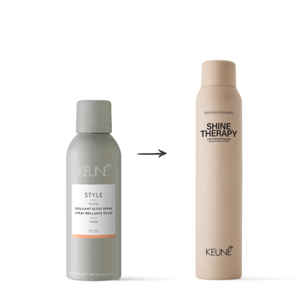 Фінішний спрей для сяючого волосся - Keune Shine Therapy фото 6
