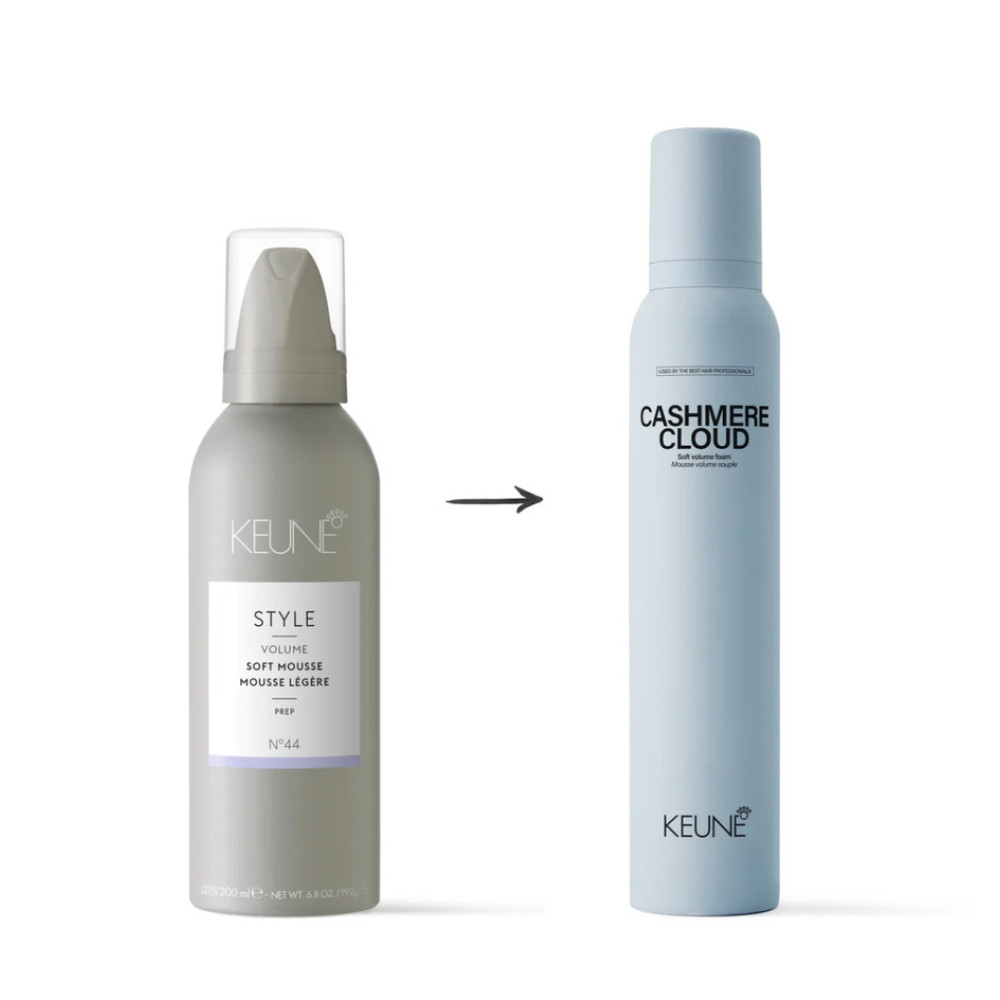 М’яка піна для створення об’єму - Keune Cashmere Cloud фото 4
