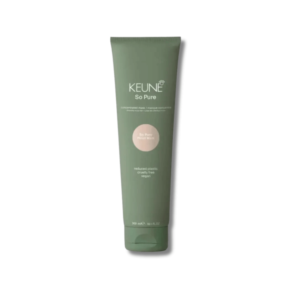 Розгладжуюча маска для волосся - Keune So Pure Polish Mask - Фото 1